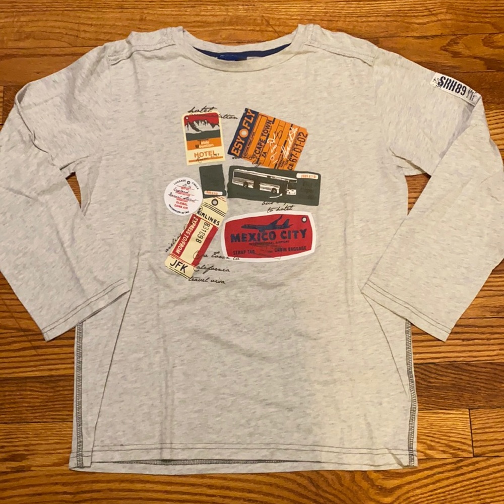 Naartjie kids travel transportation shirt
